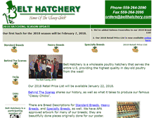 Tablet Screenshot of belthatchery.com